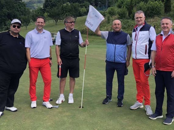 Ministar Cavasoglu u posjeti Golf klub Sarajevo