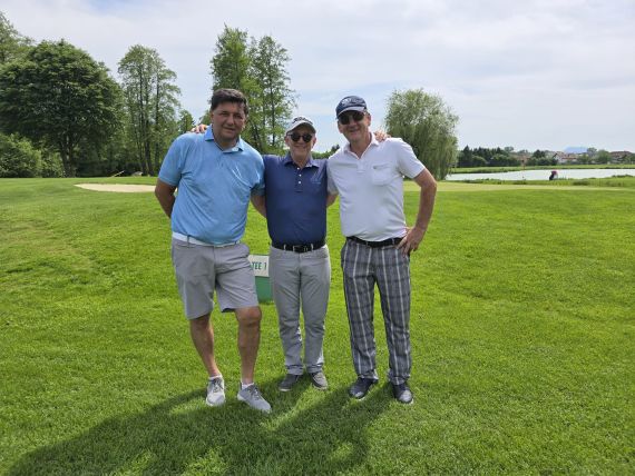 Dejan Šaran i Mahir Kadrić u posjeti golf terenu Ptuj Slovenija