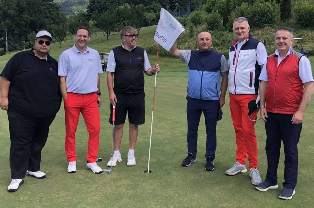 Ministar Cavasoglu u posjeti Golf klub Sarajevo