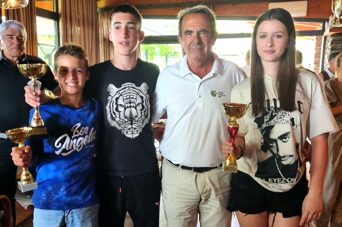 Ema, Vanja i Dal juniorski prvaci BiH u golfu za 2023