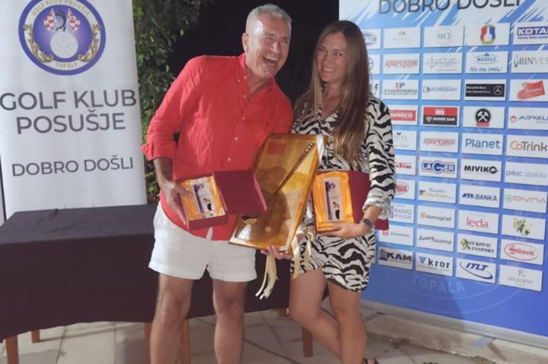 Najbolji na najvećem golf turniru - Mladen Mušura i Silvia Monterisi