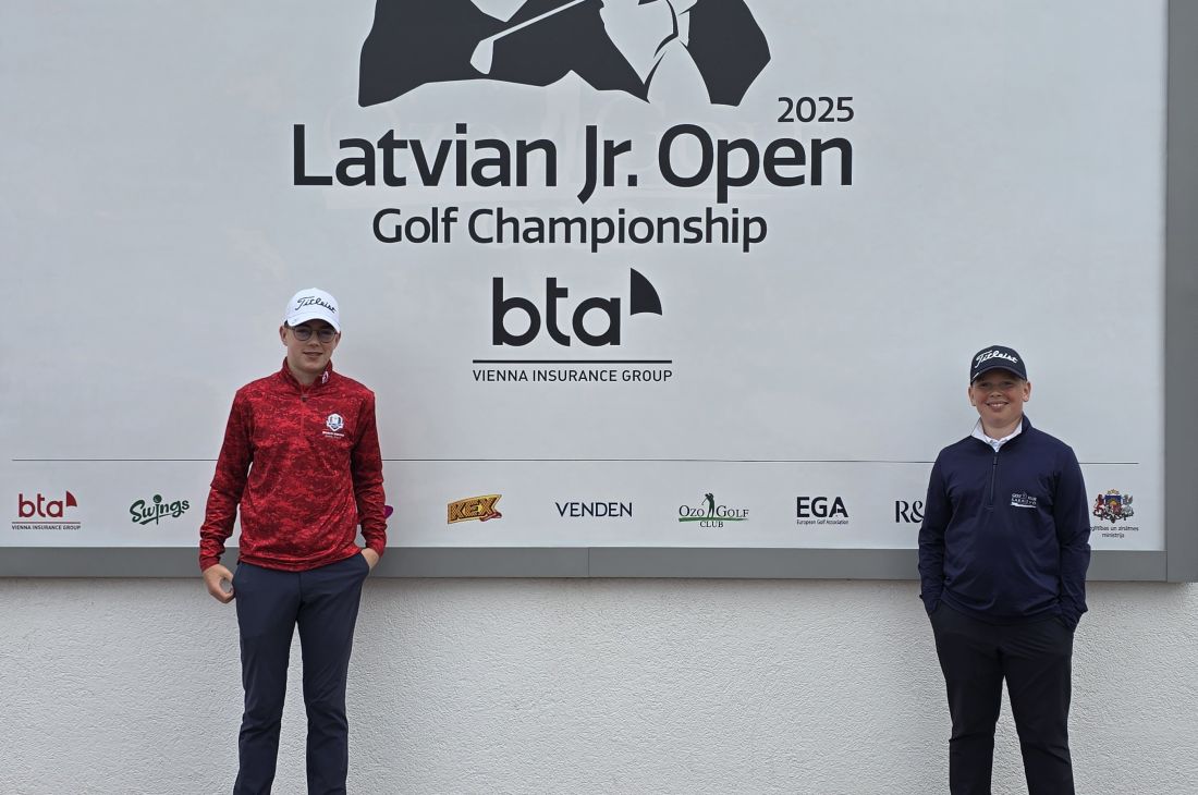 Anur i Emir na EGA Latvian Junior Openu