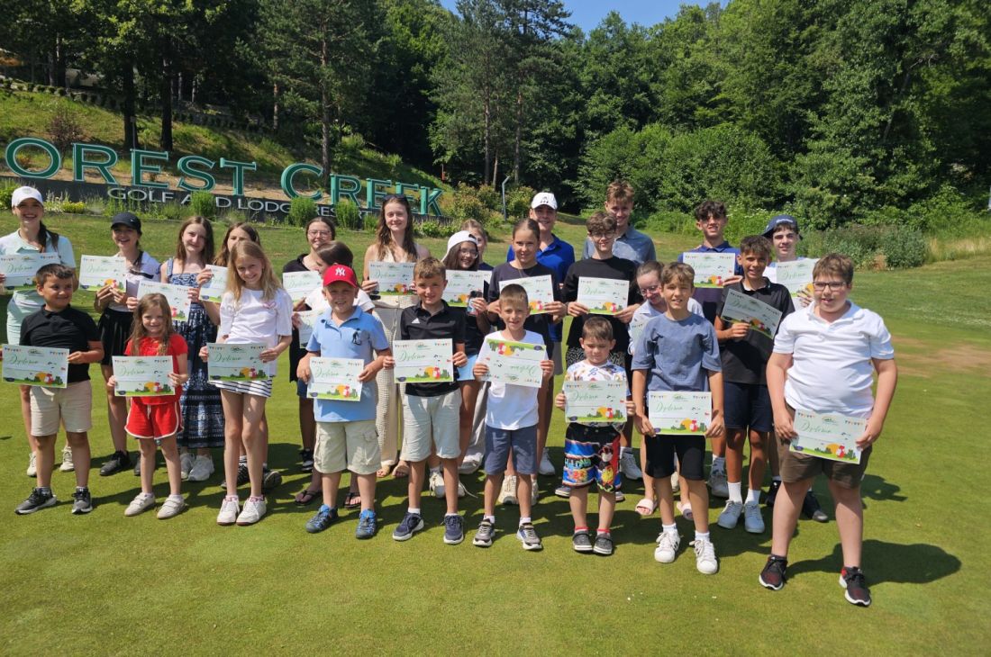 Održan 9. Juniorski golf kamp u Forest Creek Golf Resortu